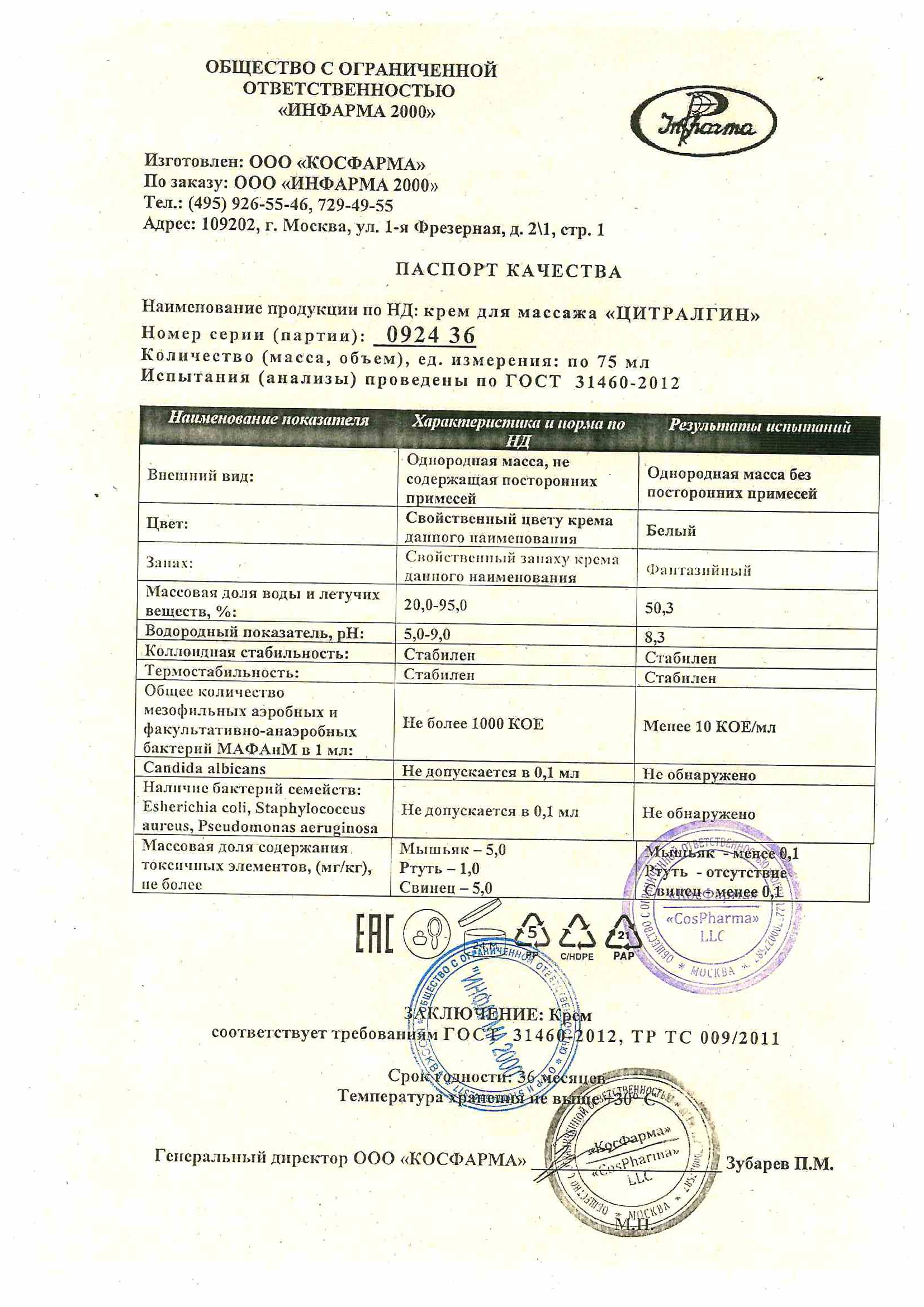 Паспорт №092024